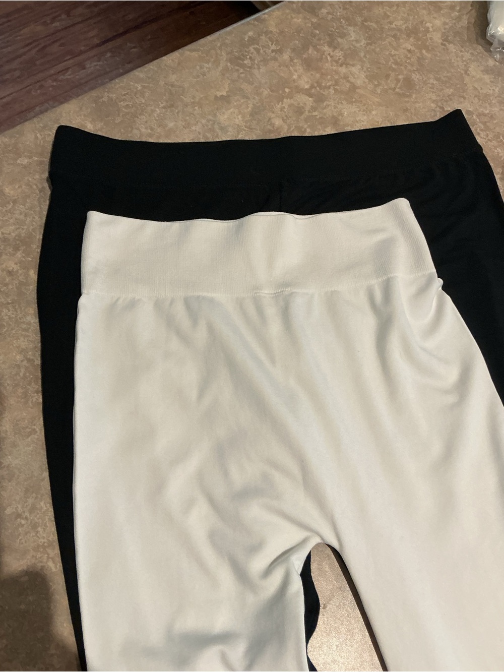 A new day Super Soft Black Leggings & White Tights